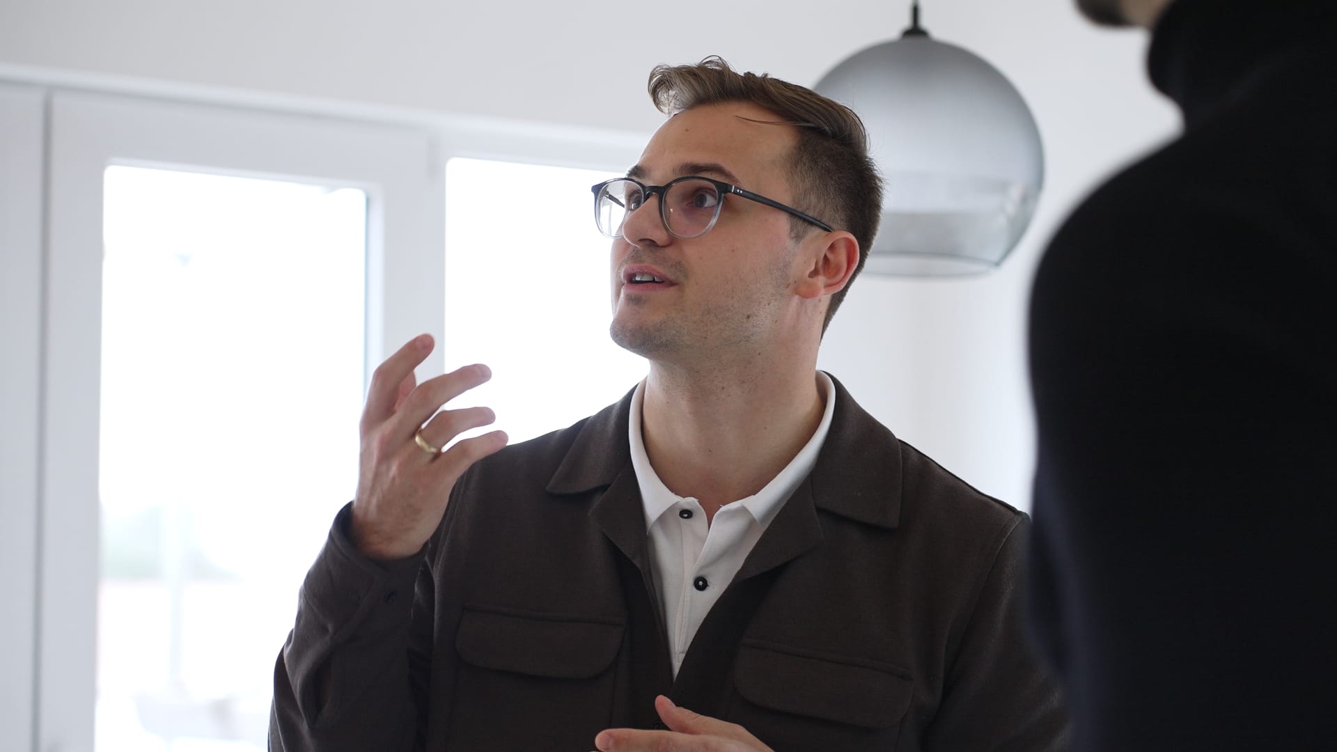 Benedikt Griener im Beratungsgespräch