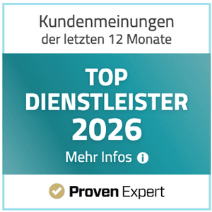 ProvenExpert Top Dienstleister 2026
